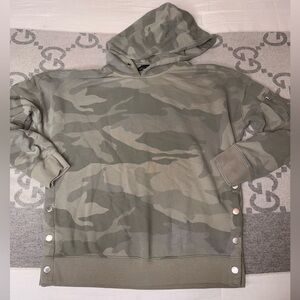 Abercrombie & Fitch Olive Green Hoodie